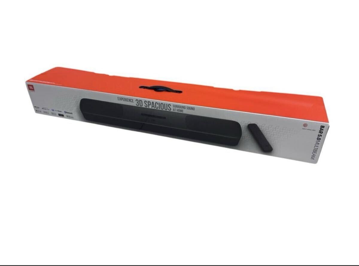 【新品未使用｜未開封】jbl bar5.0 マルチビーム サウンドバー JBL Bar5.0 MultiBeam、“ビーム”のリアルサラウンドで伝える迫真