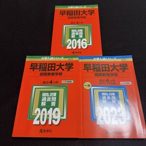 【翌日発送】 早稲田大学 国際教養学部 2013年~2022年 10年分 赤本