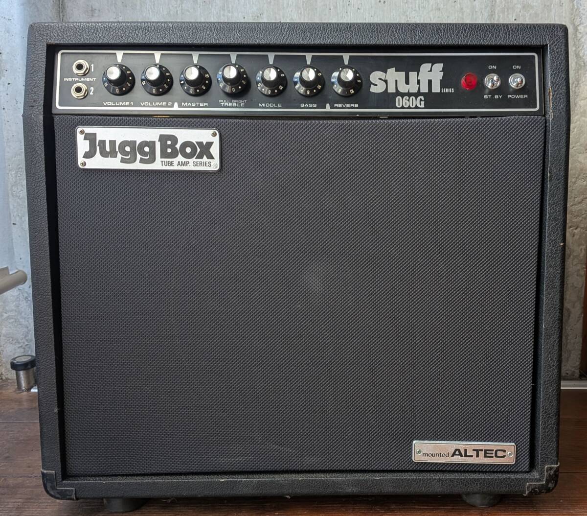 Jugg box one 　ALTEC 417-8H アンプ ☆Jugg Box -ONE- ALTEC 417-8Hスピーカー搭載！ : ジナパパ一家