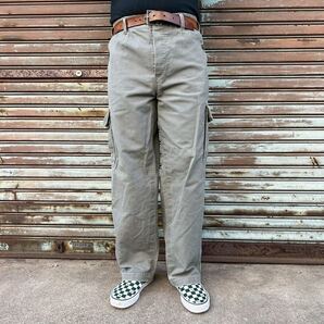Germany army ドイツ軍 実物 モールスキン カーゴパンツ Euro ユーロ ミリタリー ヴィンテージ ワークパンツ W96 Gr.9 ペインター グレー