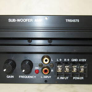 全国送料無料!メーカー不明 サブウーハー用パワーアンプ TRS475 未使用品 その1 ウーファー BOXウーハー製作用などに!