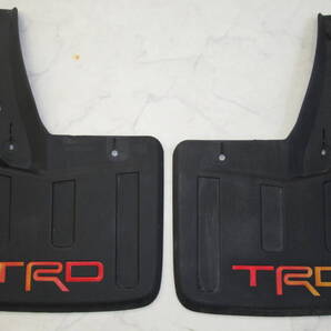 全国送料無料!GUN125ハイラックス純正TRDロゴ リア マッドガード左右セット中古品 前後期共通使用可 マッドフラップ PC389-0K001(0K002)