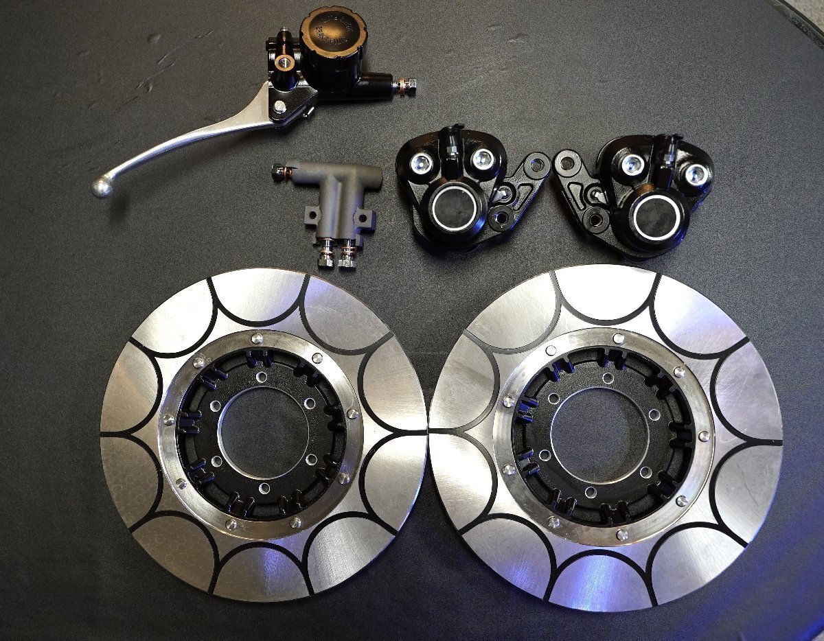 Z400FX トレンチカット 黒 フロント2枚 セット 楽天市場】SPEED SHOP ITO スピードショップイトウ Z400FX E1-E3