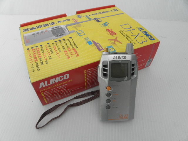 Yahoo!オークション -「alinco dj-x3」の落札相場・落札価格