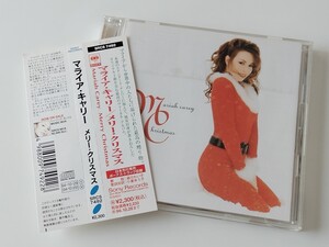 マライア・キャリー Mariah Carey / Merry Christmas 帯付CD SRCS7492 94年盤,ボートラ追加,恋人たちのクリスマス,サンタが街にやってくる,