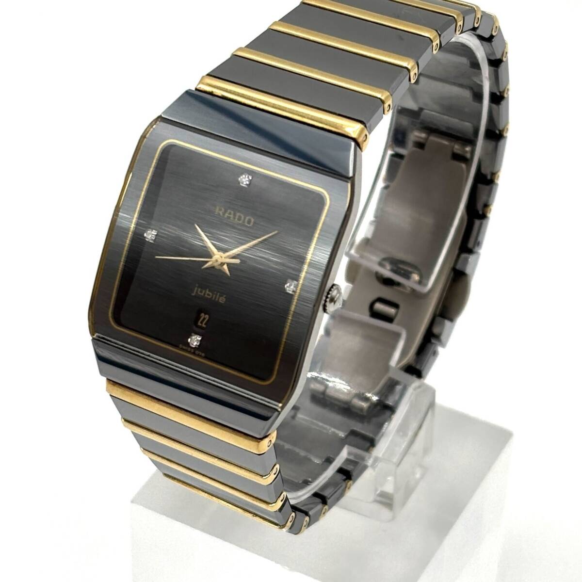 RADO jubilé 腕時計 クォーツ Yahoo!オークション -「ラドー 腕時計 jubile」(ブランド腕時計