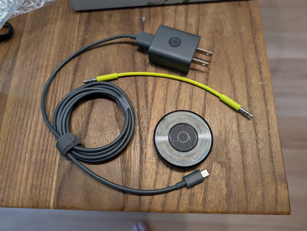 Google - Chromecast Audio ほぼ未使用品 chromecast audioで単なるラジオに成り下がっていたBOSEの古い