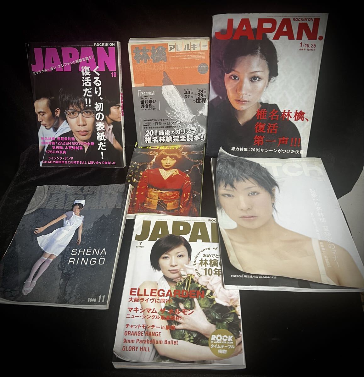 椎名林檎　雑誌・会報誌　レア　まとめ 椎名林檎 雑誌・会報誌 レア まとめ