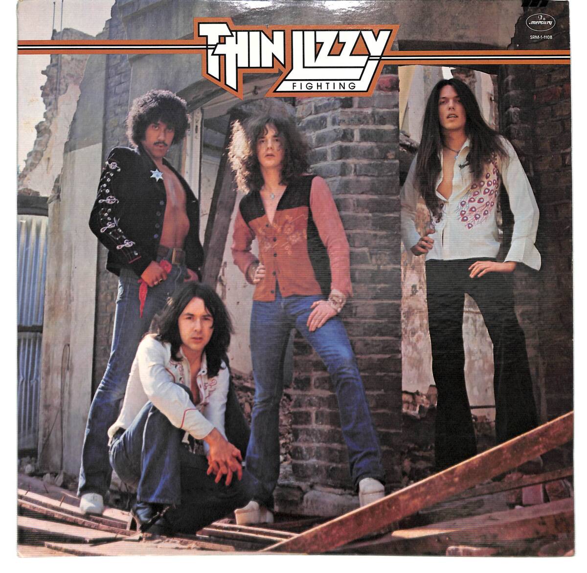 【PROMO】Thin Lizzy Fighting レコード　シン・リジィ Amazon.co.jp: Fighting - Thin Lizzy: ミュージック