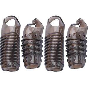 コックリング 仮性 包茎矯正 器具 サック ペニス 早漏防止 増大 亀頭露出 スリーブ イボイボシリコン 長持ち 2種x2セット 送料無料