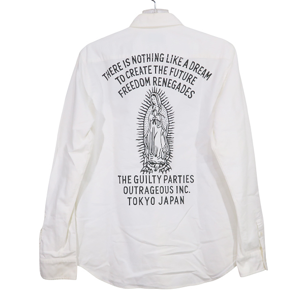 WACKO MARIA 長袖カットソーL バックプリント WACKO MARIA L 未使用品 ワコマリア PULP FICTION / CREW NECK