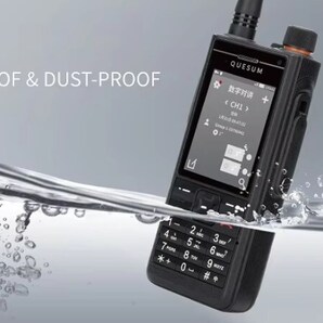 ★南海トラフ地震の備え 災害時に最強の次世代無線機★ 携帯電話+無線機 が1台に合体 ■アナログ & デジタルハンディー無線機 ■未使用品