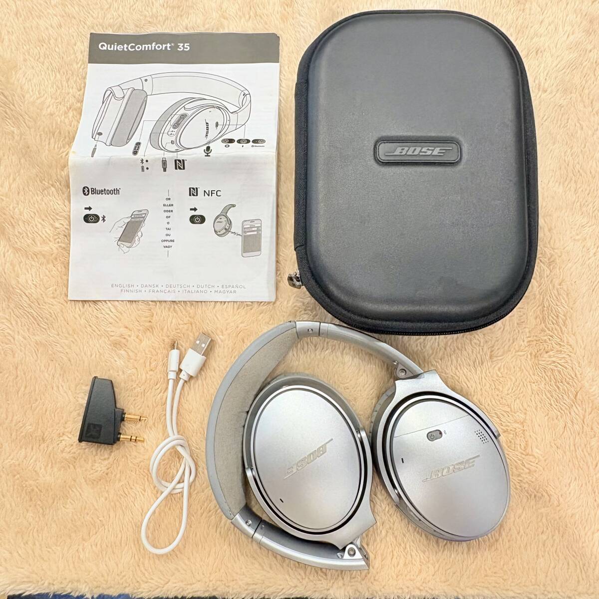 BoseQuietComfort 35 未使用品ほぼ新品 楽天市場】Bose QuietComfort 35 wireless headphonesの通販
