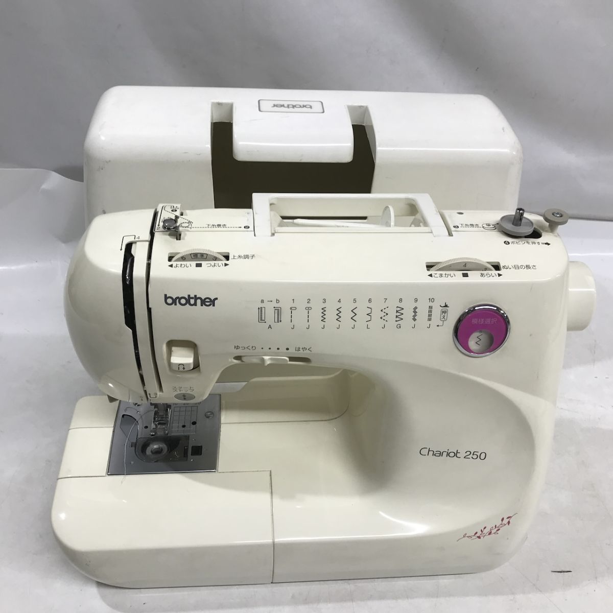 【美品!】ブラザー　コンピューターミシン本体　Chariot II Yahoo!オークション -「chariot」(ブラザー) (本体)の落札相場