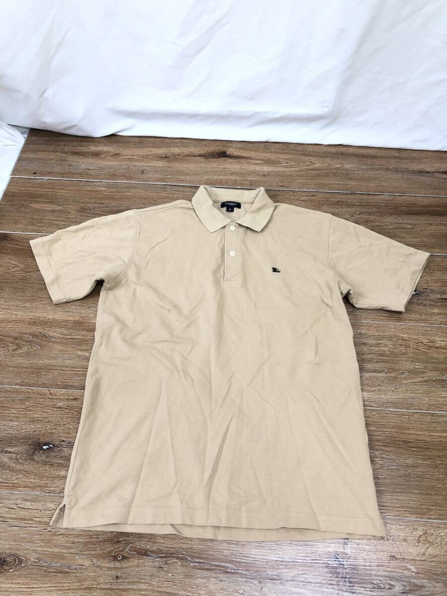 新品未使用　バーバリー　M ノバチェック 半袖シャツ　ポニー刺繍　ベージュ shopbring_2024h040014