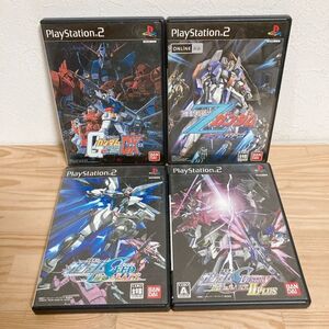 【中古】〈PS2ソフト〉4本セット 機動戦士ガンダム Zガンダム SEED DESTINY プレイステーション2 プレステ2★E2509-0113