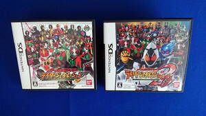 DS ソフト オール仮面ライダー ライダージェネレーション ライダージェネレーション2 セット 即決!