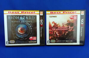 3DS ソフト Best Price! バイオハザード リベレーションズ ザ・マーセナリーズ3D セット 即決!