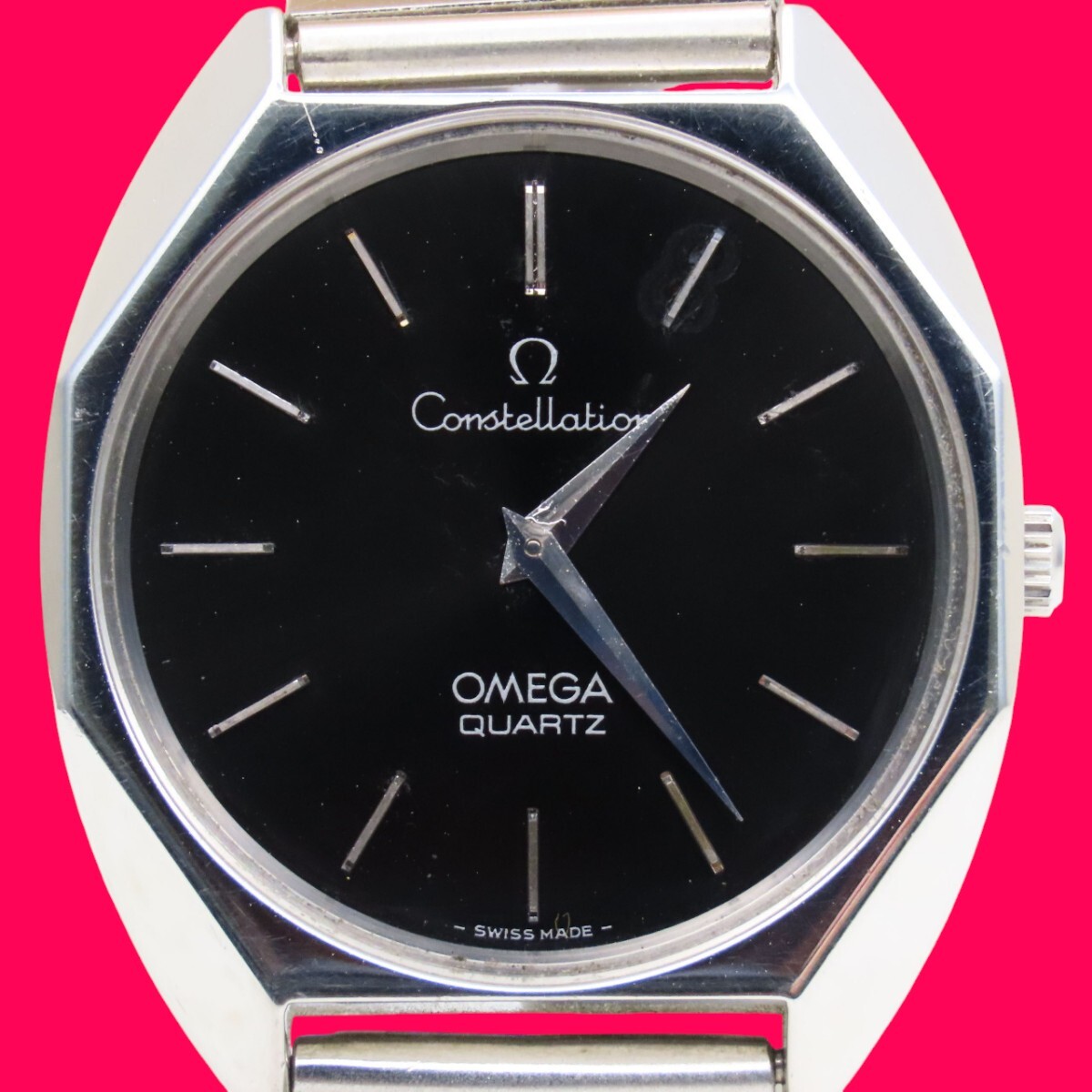 【希少】オメガ／OMEGA『コンストレーション クォーツ』ビンテージメンズ腕時計 OMEGA オメガ コンステレーション デイデイト クォーツ メンズ