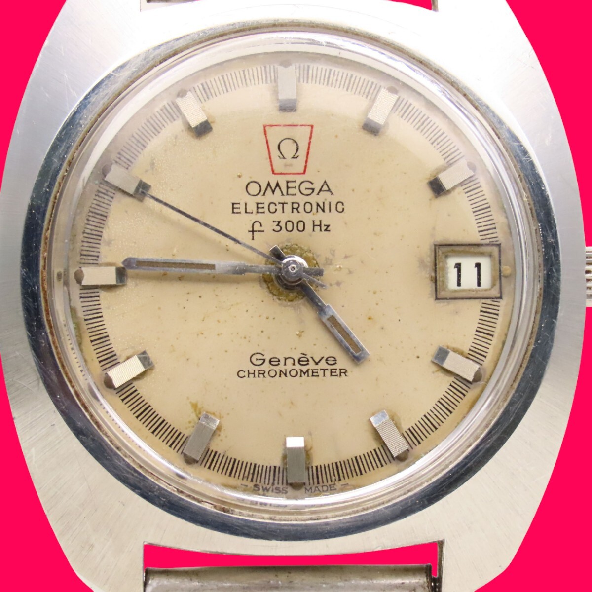 オメガ　ヴィンテージ時計　エレクトリックf300　　　中古品 オメガ ヴィンテージ時計 エレクトリックf300 中古品
