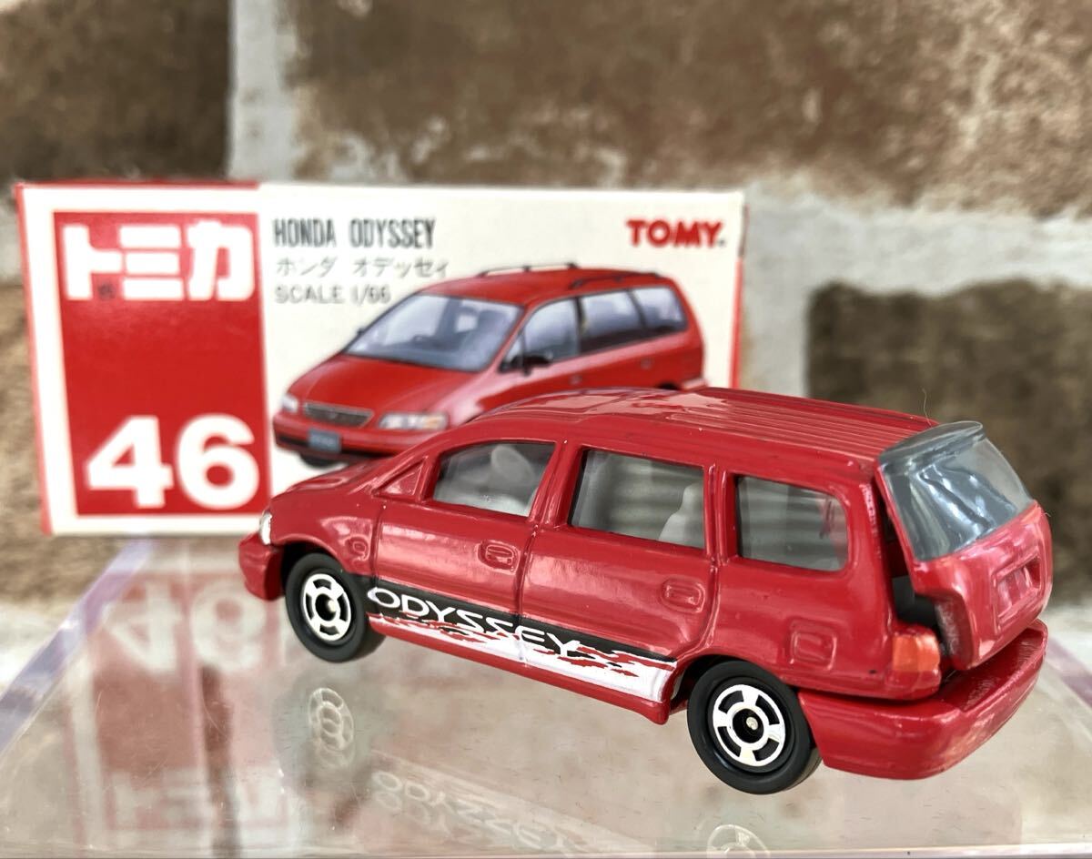 トミカ ホンダオデッセイ 2台セット 1/66 赤箱　希少　絶版 トミカ ホンダオデッセイ 2台セット 1/66 赤箱 希少 絶版 - メルカリ