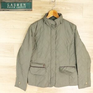 K2Y/D8.5-5 LAUREN RALPH LAUREN ローレン ラルフローレン キルティングジャケット ジップアップ ハンティングジャケット ブルゾン
