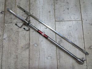 【USED/使用頻度=極少】 snow peak/スノーピーク ジャンボ ピトン Ⅱ 検索用⇒ ステンレス/Junbo Piton Ⅱ/磯釣り/竿受け/F0914