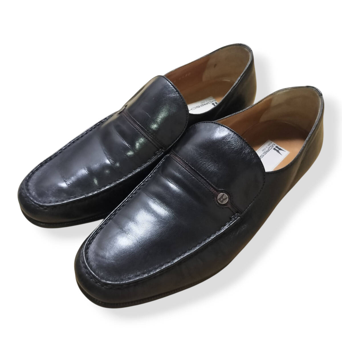 MORESCHI モレスキー ビンテージ 紳士 本革靴 新品未使用 MORESCHI モレスキー ビンテージ 紳士 本革靴 新品未使用 - メルカリ