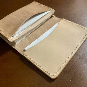 【栃木レザー】ヌメ革 本革 名刺入れ 訳アリ
