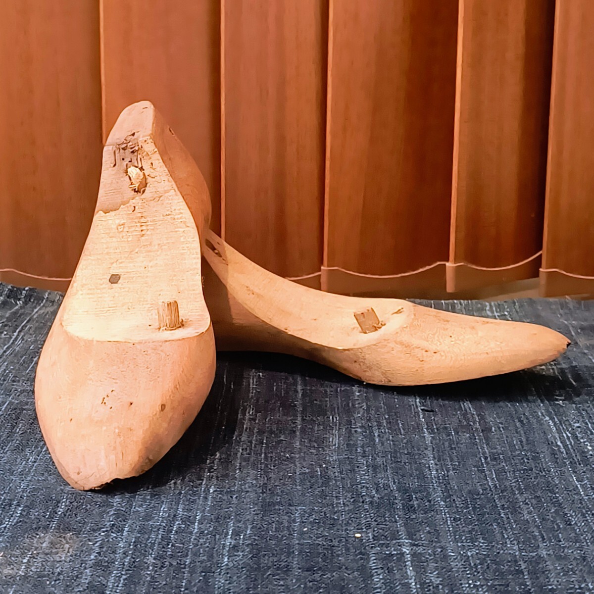 靴道具　古い靴の木型　19世紀？　20世紀初め？　ヨーロッパ 靴道具 古い靴の木型 19世紀？ 20世紀初め？ ヨーロッパ