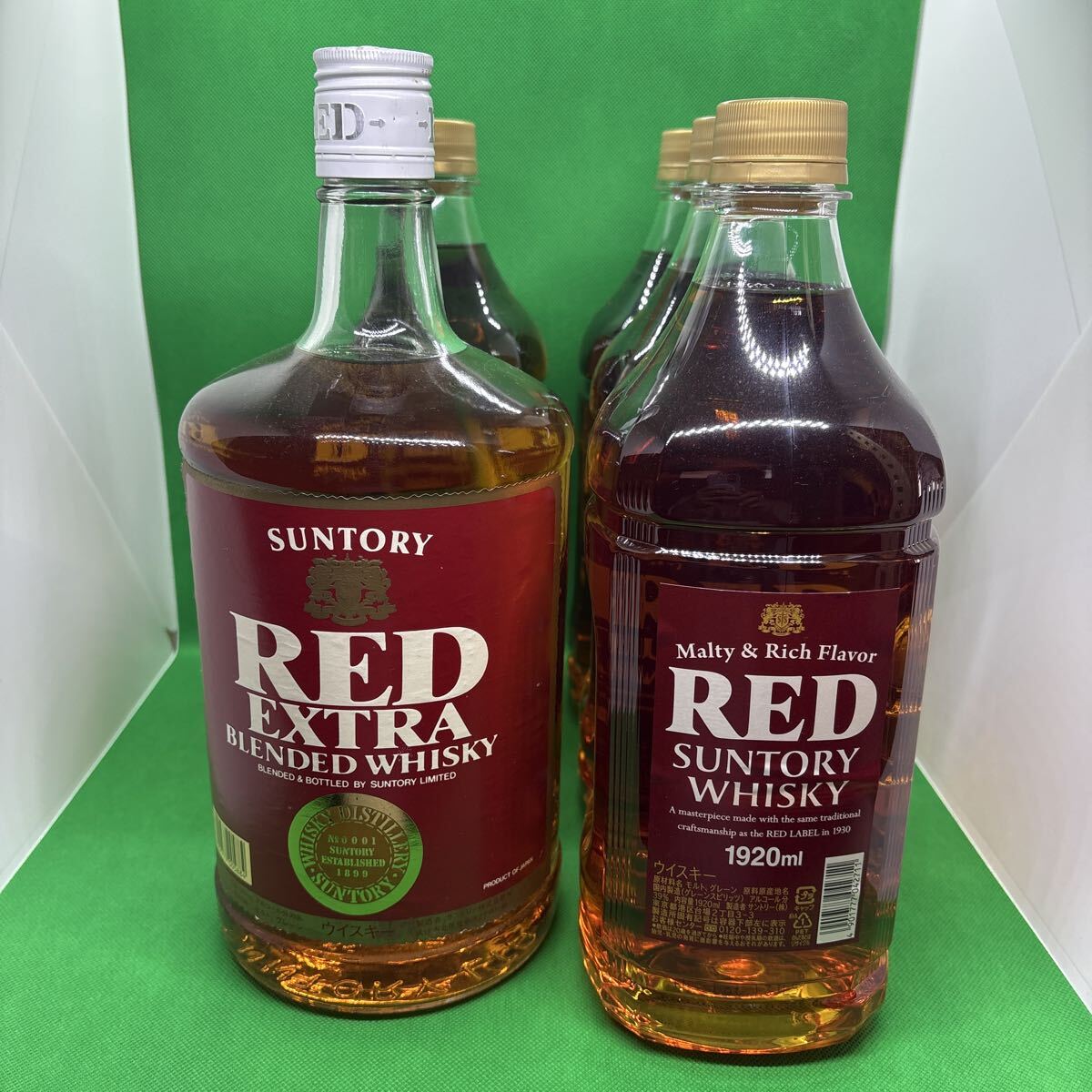 サントリーレッド角瓶古酒 酒の細井 / 値下げ・サントリーレッド旧2級レトロキャツプ39度