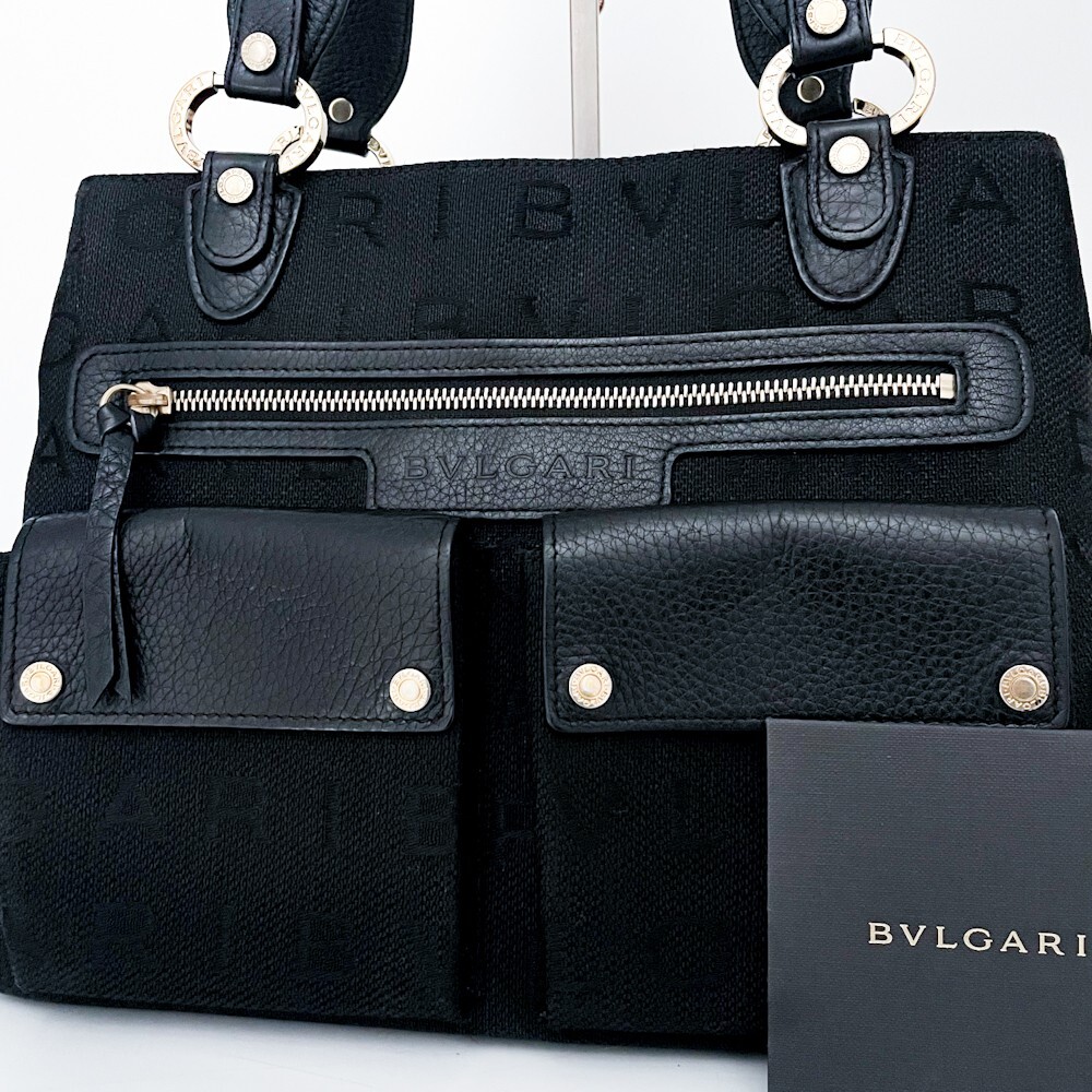 Yahoo!オークション -「ブルガリ トートバッグ メンズ」の落札