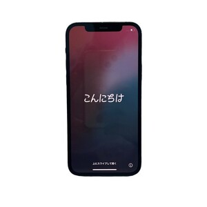 SIMフリー Apple iPhone 12 128GB MGHU3J/A 楽天 ○判定 ブラック スマートフォン バッテリー最大容量72% 【ジャンク品】 42509K221