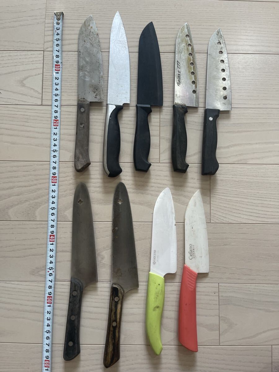 Yahoo!オークション -「包丁 中古」(刃物) (調理器具)の落札相場
