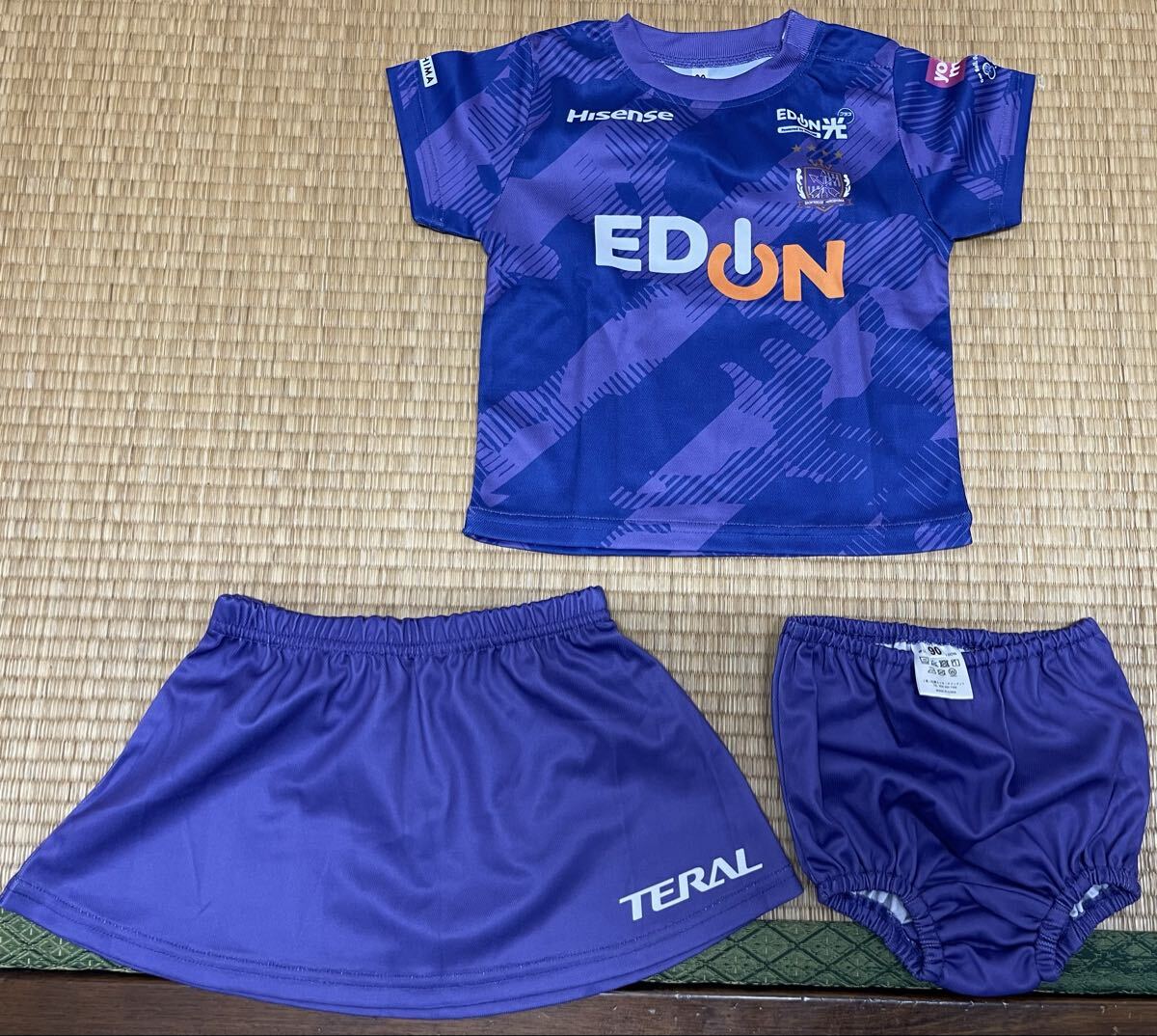 【新品未使用】LESSERAFIM サッカーユニフォーム　ナップサック　セット 新品未使用】LESSERAFIM サッカーユニフォーム ナップサック