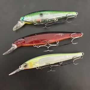 デュエル Lバス ジャークベイト MID 110SF ラッキークラフト ブレンケン ノヴェル 120HF 邪道 ビーフリーズ GP 100SP