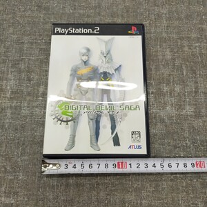 す3414 PS2 ソフト DIGITAL DEVIL SAGA アバタール・チューナー1/2 セット PlayStation2 プレステ2