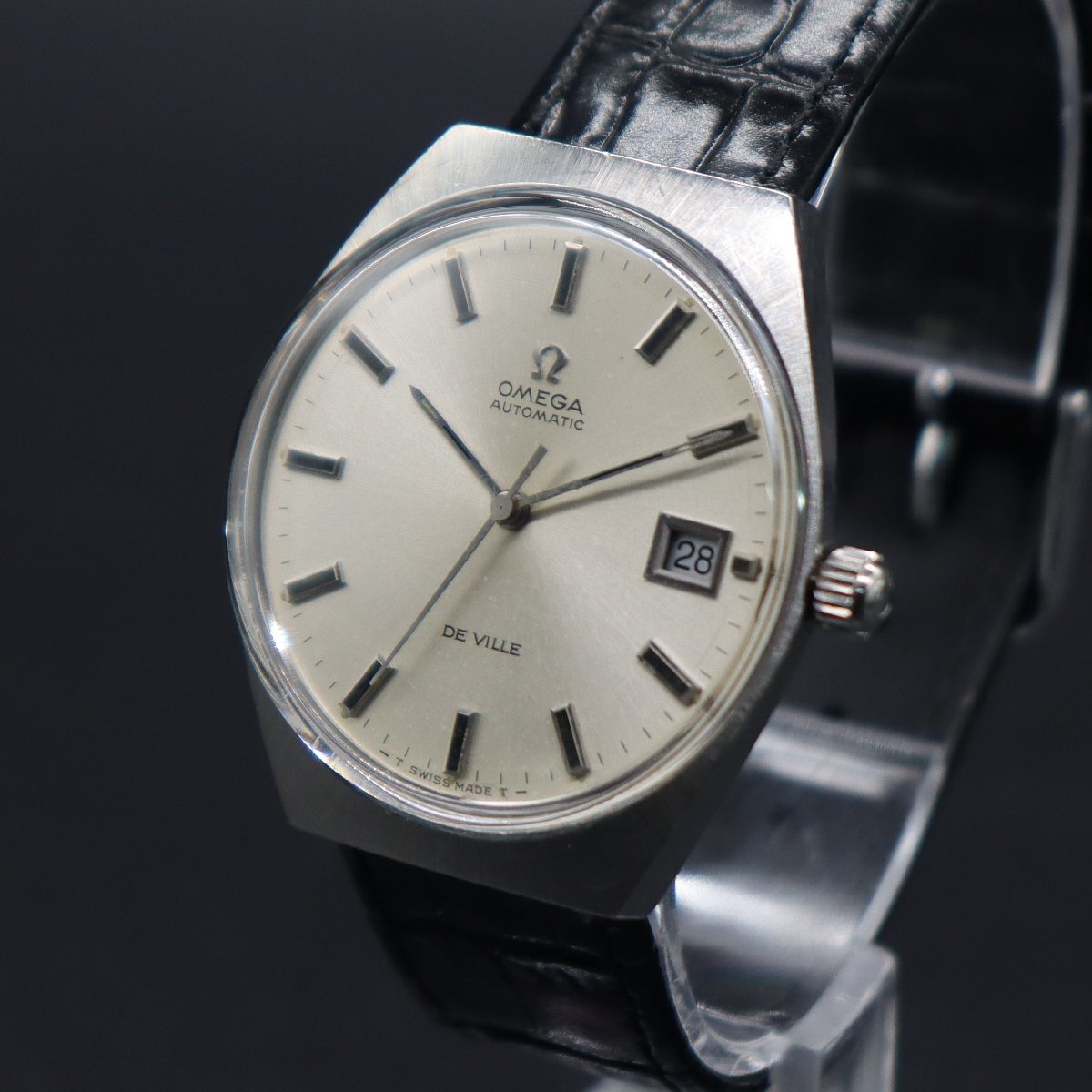 稼動品 オメガ OMEGA デビル 腕時計 クォーツ シルバー レザー バンド 楽天市場】オメガ OMEGA デビル TOOL 101 手巻き レディース