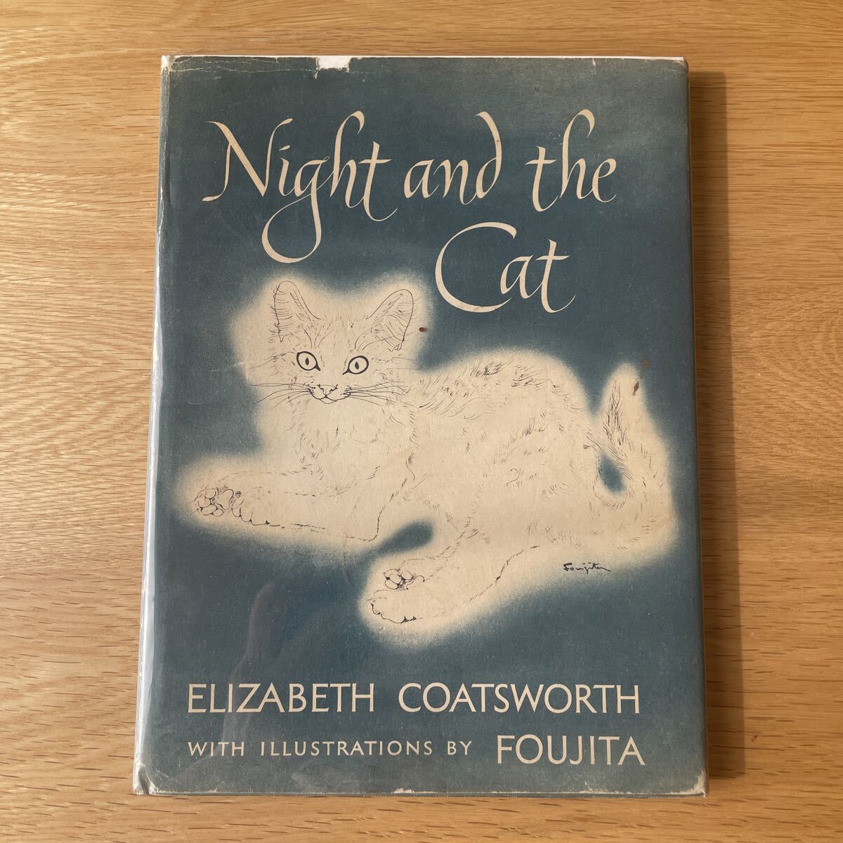 【希少】 藤田嗣治 Night and the Cat 初版 1950年 夜と猫 希少】 藤田嗣治 Night and the Cat 初版 1950年 夜と猫 洋書