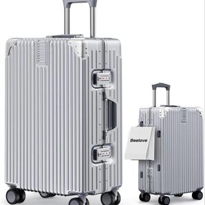 スーツケース キャリーケースABS+PC 耐衝撃 大容量 超軽量Mサイズ