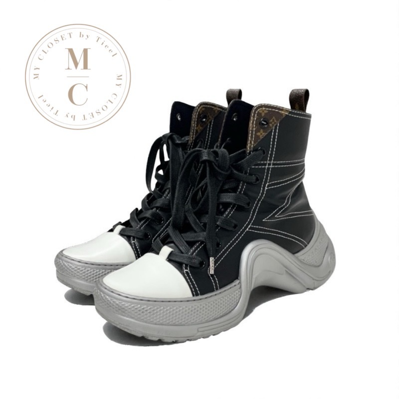 【極美品】ルイヴィトン　アークライト　ハイカットスニーカー　41 LOUIS VUITTON アークライトスニーカー