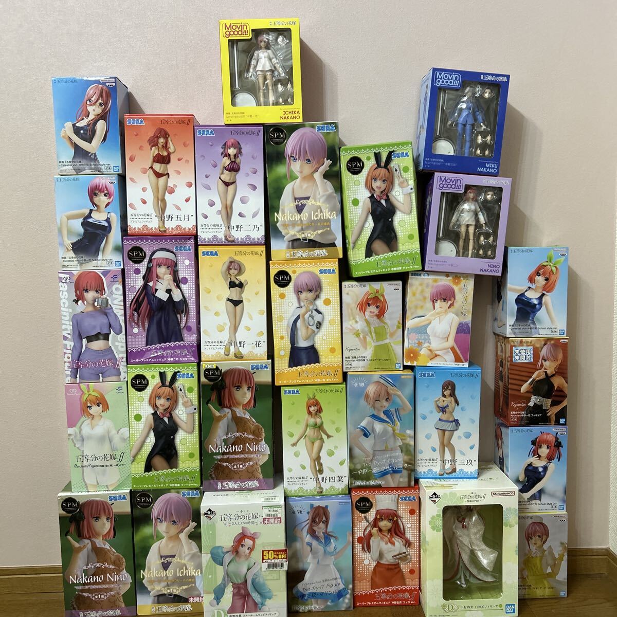 五等分の花嫁　一番クジ　フィギュア　15体　まとめ売り □五等分の花嫁 中野三玖の一番くじ買い取らせて頂きました