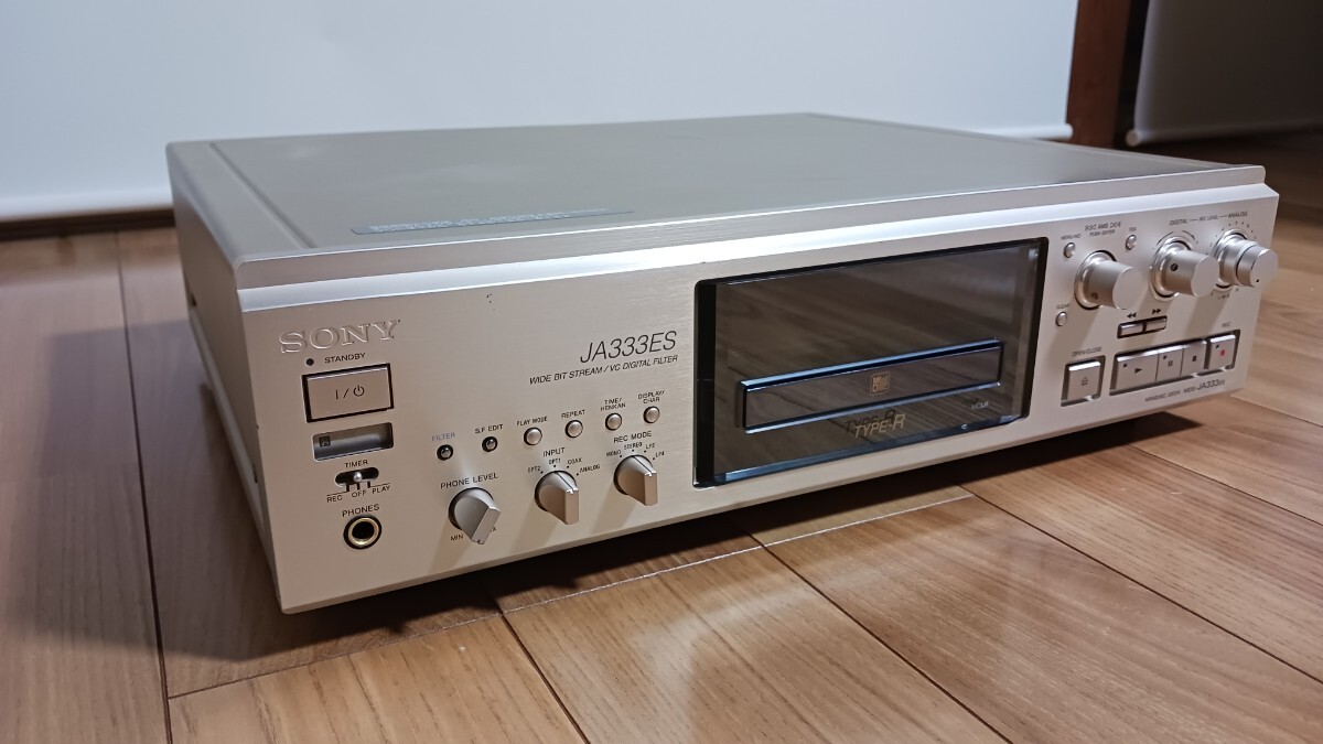 【美品】 SONY ソニー MDS-JA333ES MDデッキ News and Information 