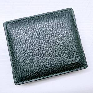 美品 Louis Vuitton ルイヴィトン タイガ ポルトモネ ボワット スクエア コインケース エピセア ヴィンテージ M30384
