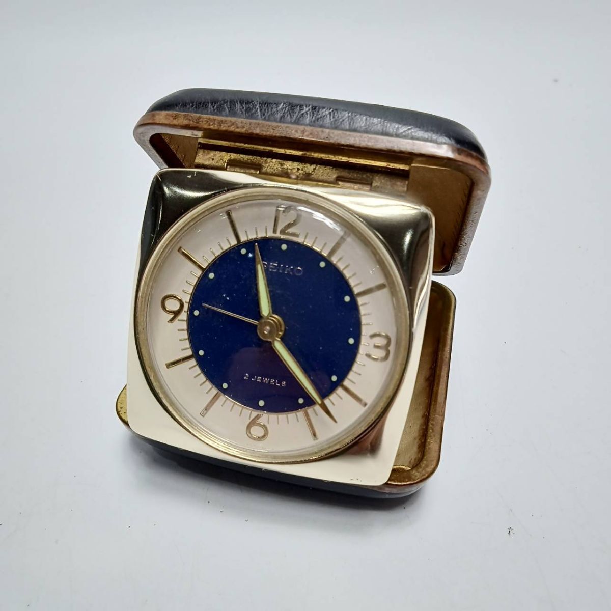 SEIKO ヴィンテージ卓上時計 トラベルクロック 手巻き SEIKO 手巻きトラベルクロック | POTLATCH