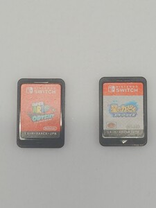 Nintendo Switch 星のカービィ スターアライズ スーパーマリオオデッセイ ケース無し ソフトのみ