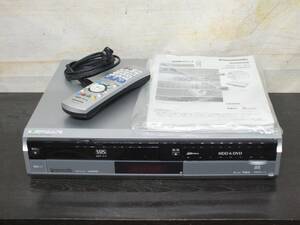 Panasonic パナソニック デジタルハイビジョン DIGA ディーガ DMR-XP20V DVD レコーダー VHSビデオ デッキ 2006年製 取説付き