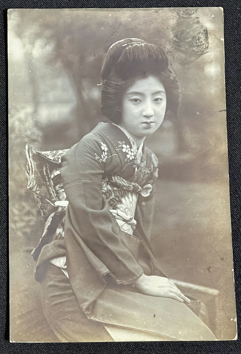 古写真　ブロマイド　アルバム　戦前　女優　芸姑　外人 Yahoo!オークション -「芸者 写真」(アンティーク、コレクション