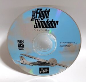 【同梱OK】 Microsoft Flight Simulator ■ フライトシミュレーター ■ MS-DOS
