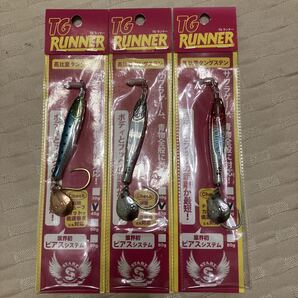 START スタート TGランナー 45g 未使用 3点 送料無料 タングステン メタルジグ サワラゲーム ブレードゲーム